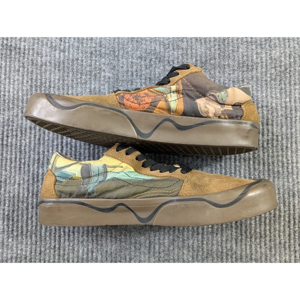 Vans MoMA Salvador Dali Old Skool Low Sneaker Mens 8 Womens 9.5 Streetwear Skate - Picture 6 of 10